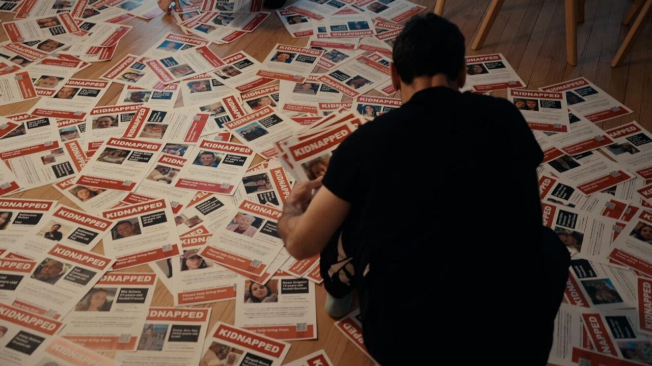 ‘TORN’ Documentary Explores Heated Battle Over Israeli Hostage Posters