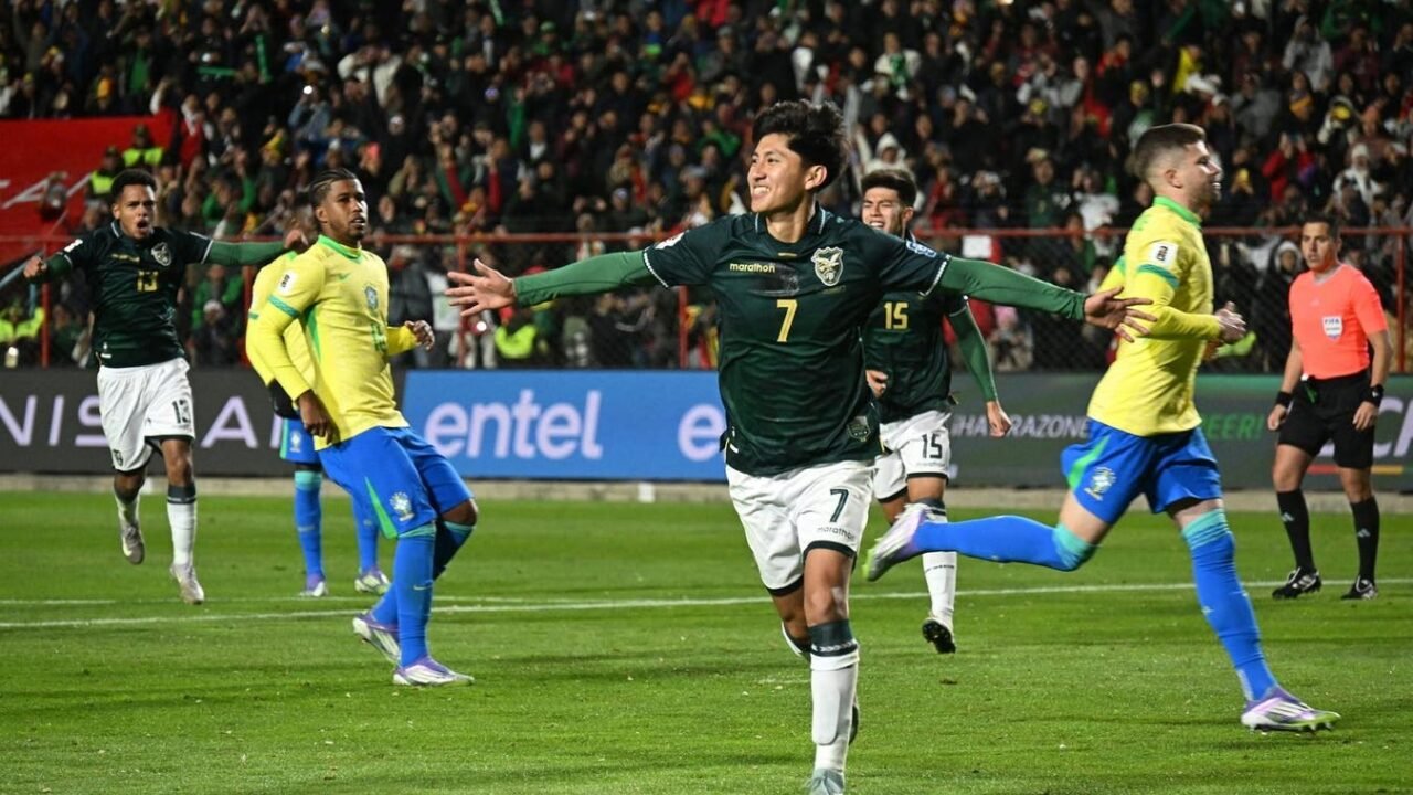 Bolivia Defeats Brazil To Qualify For FIFA 2026 World Cup Playoff