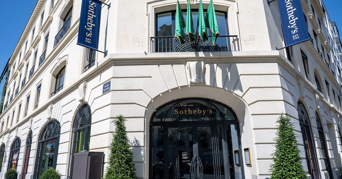 Sotheby’s Commissions Slump by Nearly 20% as Luxury Falters