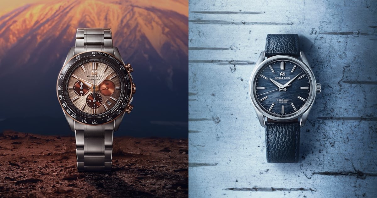Introducing: Grand Seiko’s New SLGC006 ‘Iwate Sunrise’ Tentatgraph and SLGW007 ‘Blue Birch’