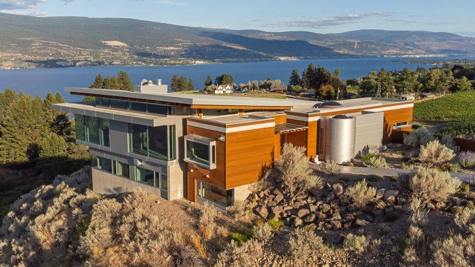 A 10-Acre Winery Estate With a Modern House Lists for $8.6 Million