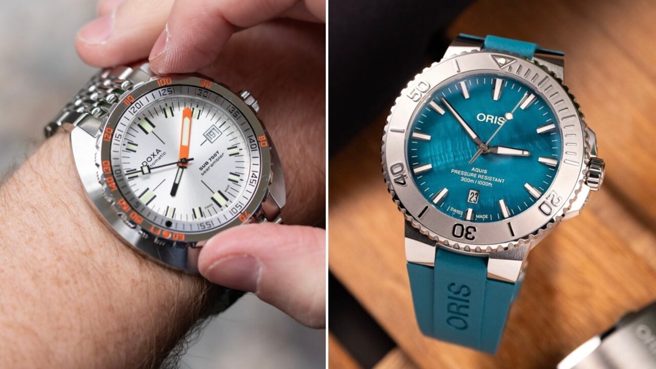 【F】 Doxa Sub 750T Vs. Oris Aquis New York Harbor LE II