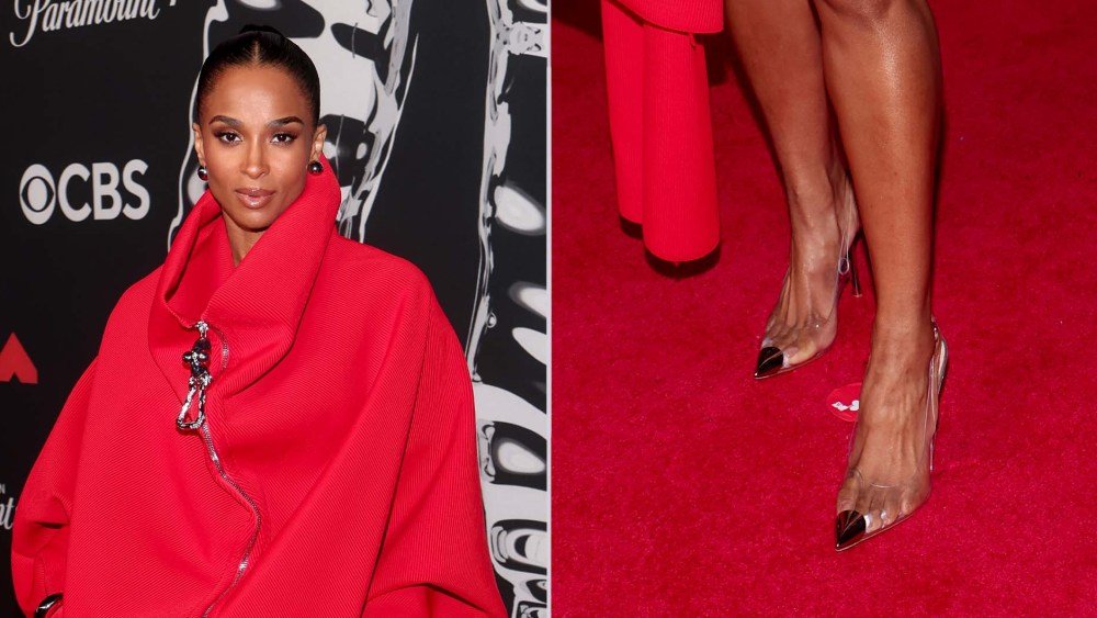 Ciara Takes on the Clear Shoe Trend for the MTV VMAs 2025