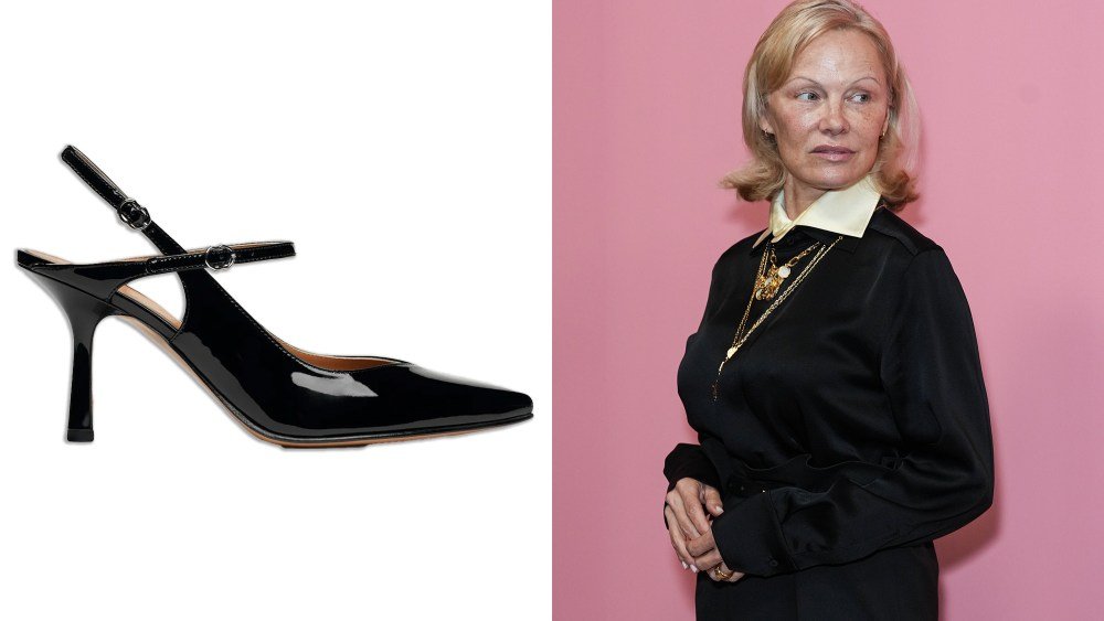 How to Shop Pamela Anderson’s Leather Nomasei Stilettos: Buy Online