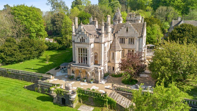 A Restored 19th Century Gothic Manor in the Cotswolds Lists for $8M