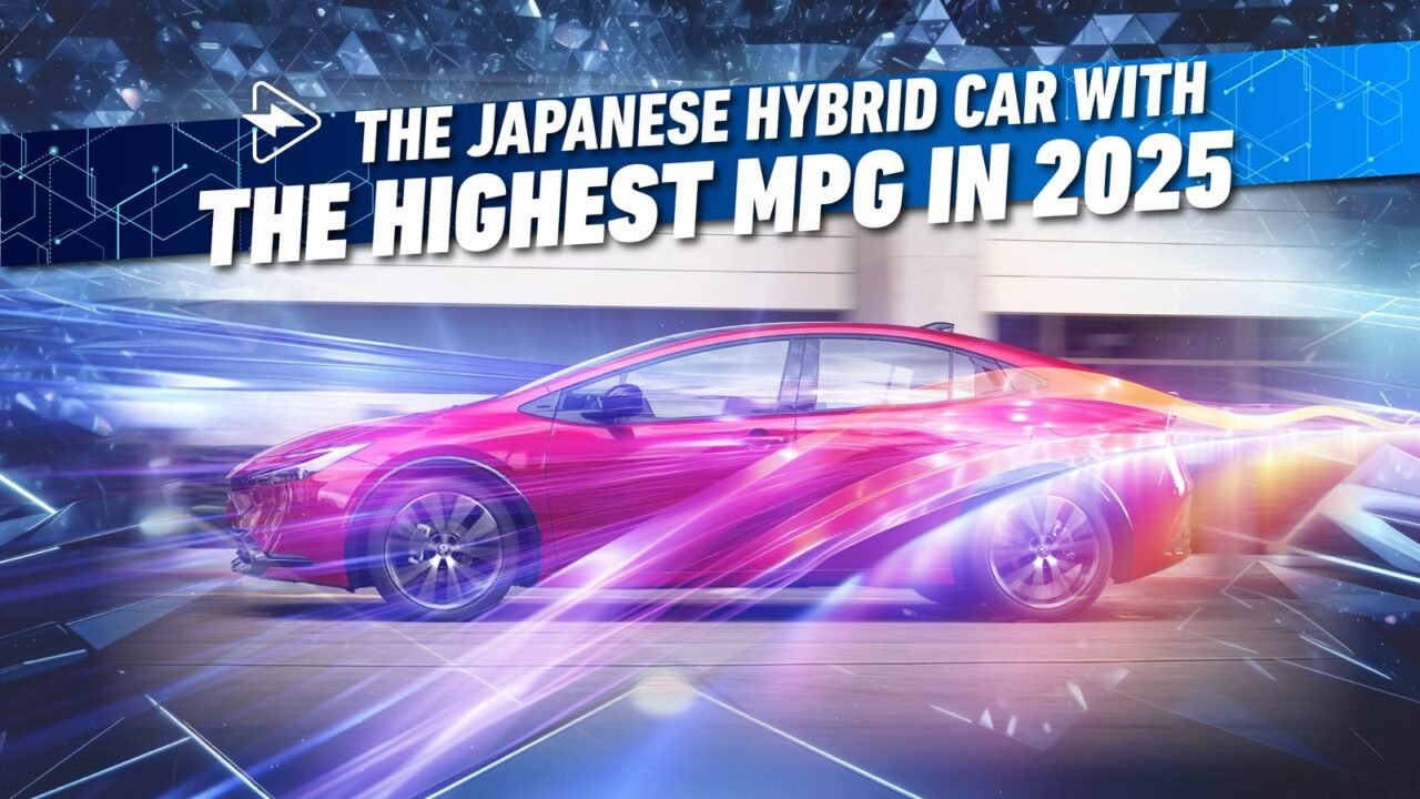 The Japanese Hybrid Car With The Highest MPG In 2025