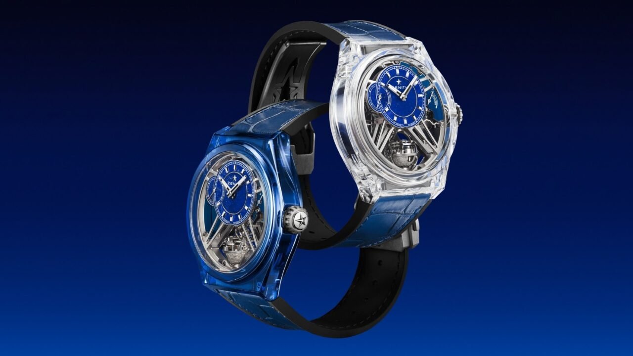 The Zenith Defy Zero G Sapphire In Two Versions