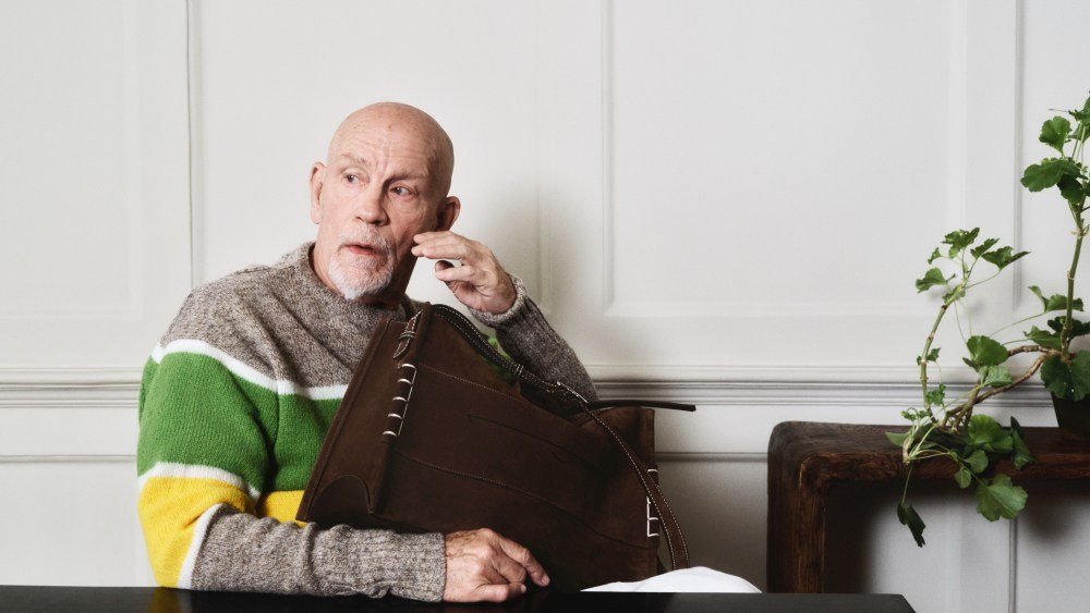 John Malkovich Stars in New JW Anderson Loafer Bag Campaign