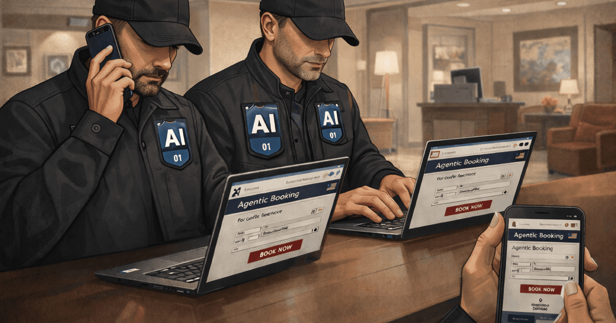 Agentic Hotel Bookings: What Are We Actually Talking About Here?