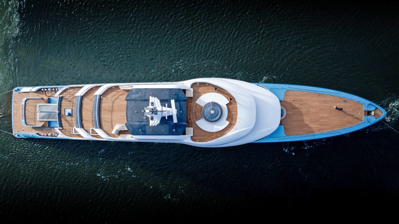 True Blue Netto II Yacht Touches Water as Floating Speakeasy