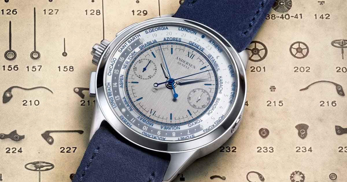 I Spent Last Week In Geneva, And The Andersen Geneve Rattrapante Mondial Was The Best Thing I Saw