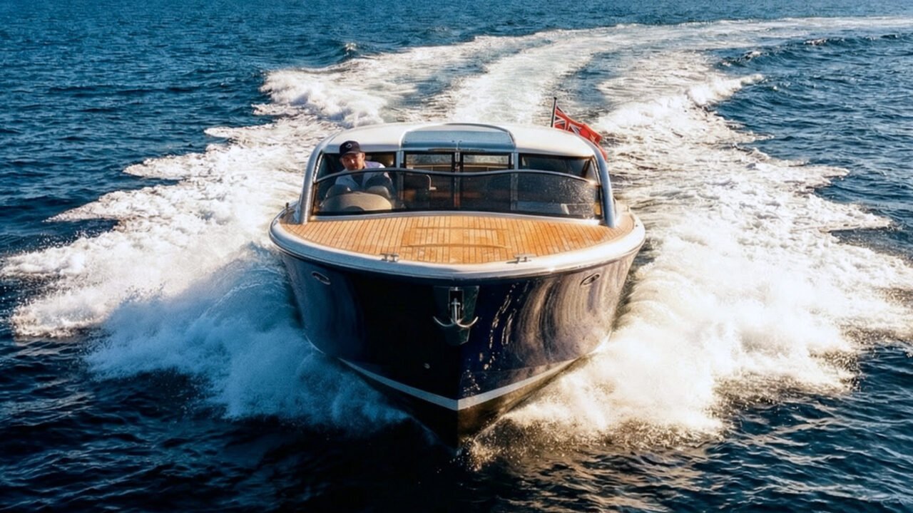 Falcon Tenders & Tim Heywood Design Create 11-Meter Superyacht Tender