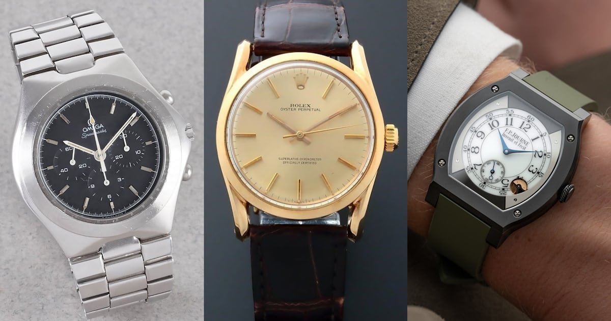 Bring a Loupe: A Heuer Dato 12, A Rolex Bombé, and—What’s That?—An F.P.Journe Élégante?