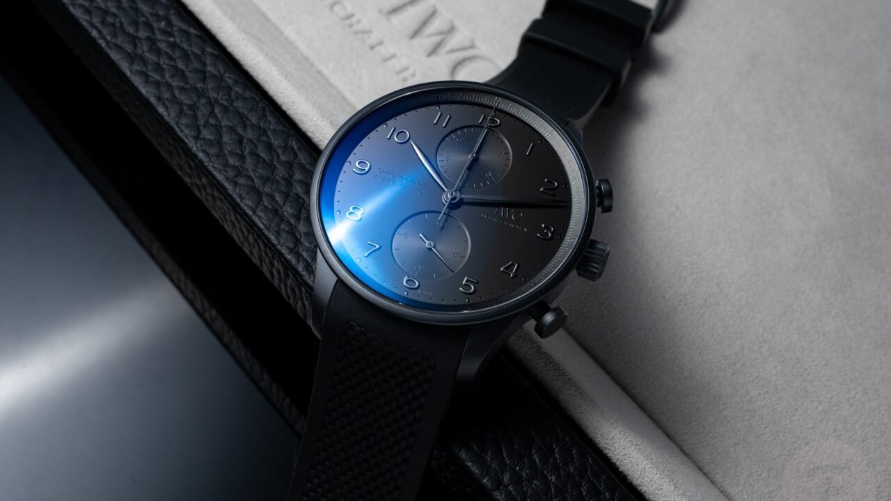 The IWC Portugieser Chronograph In Ceratanium