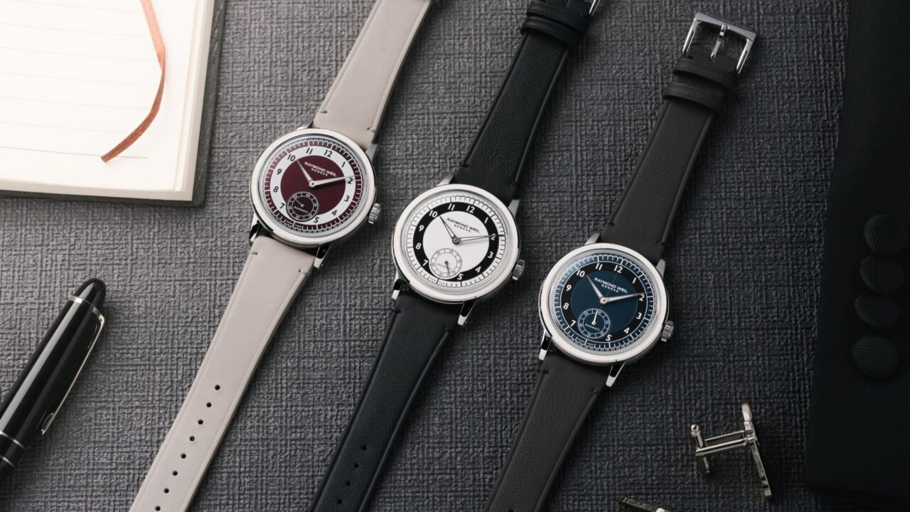 New Raymond Weil Millesime Small Seconds With Tuxedo Dials