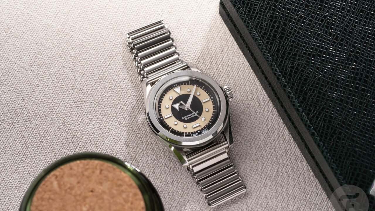 【F】 Five Tuxedo-Dial Watches With 20th-Century Charm