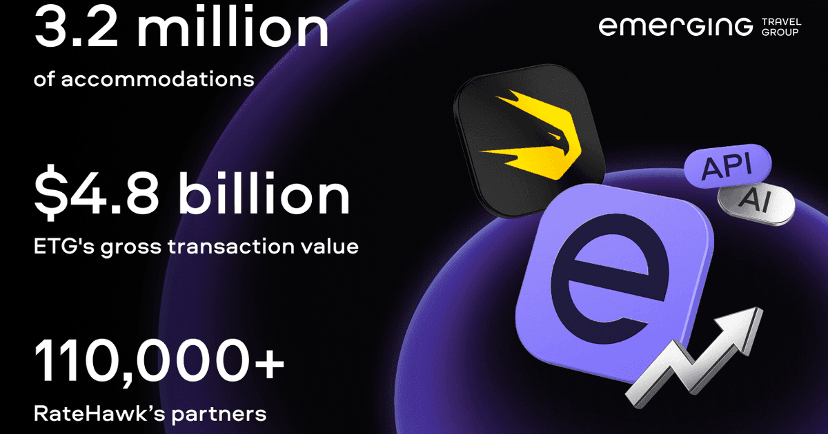Emerging Travel Group Reports Record Revenue with RateHawk’s Expansion and Agentic AI Integration